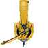 West Virginia University Yellow Background BENGOO G9000 Skin